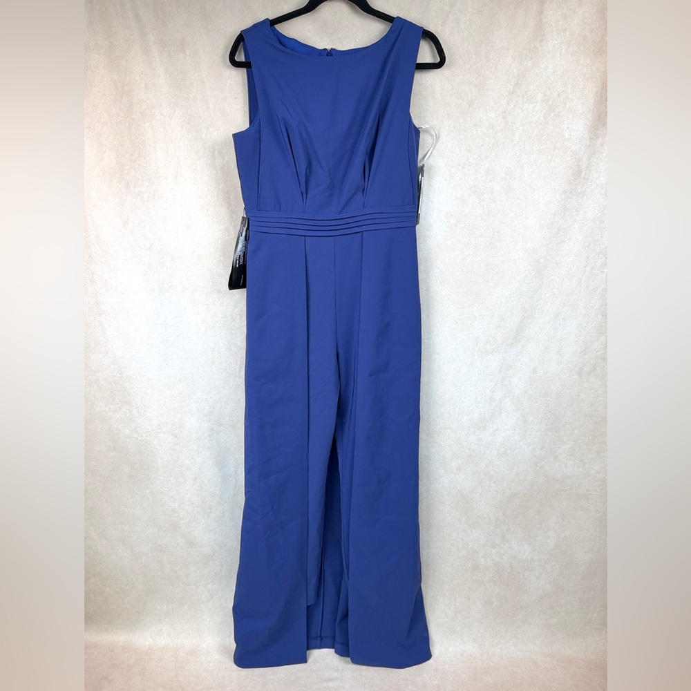 Kay Ungar Demi Walk Thru Sleeveless Jumpsuit in Cobalt blue - Picture 4 of 13